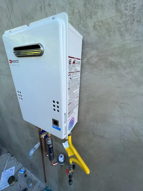 Tankless water heater installation for Bismarck homes